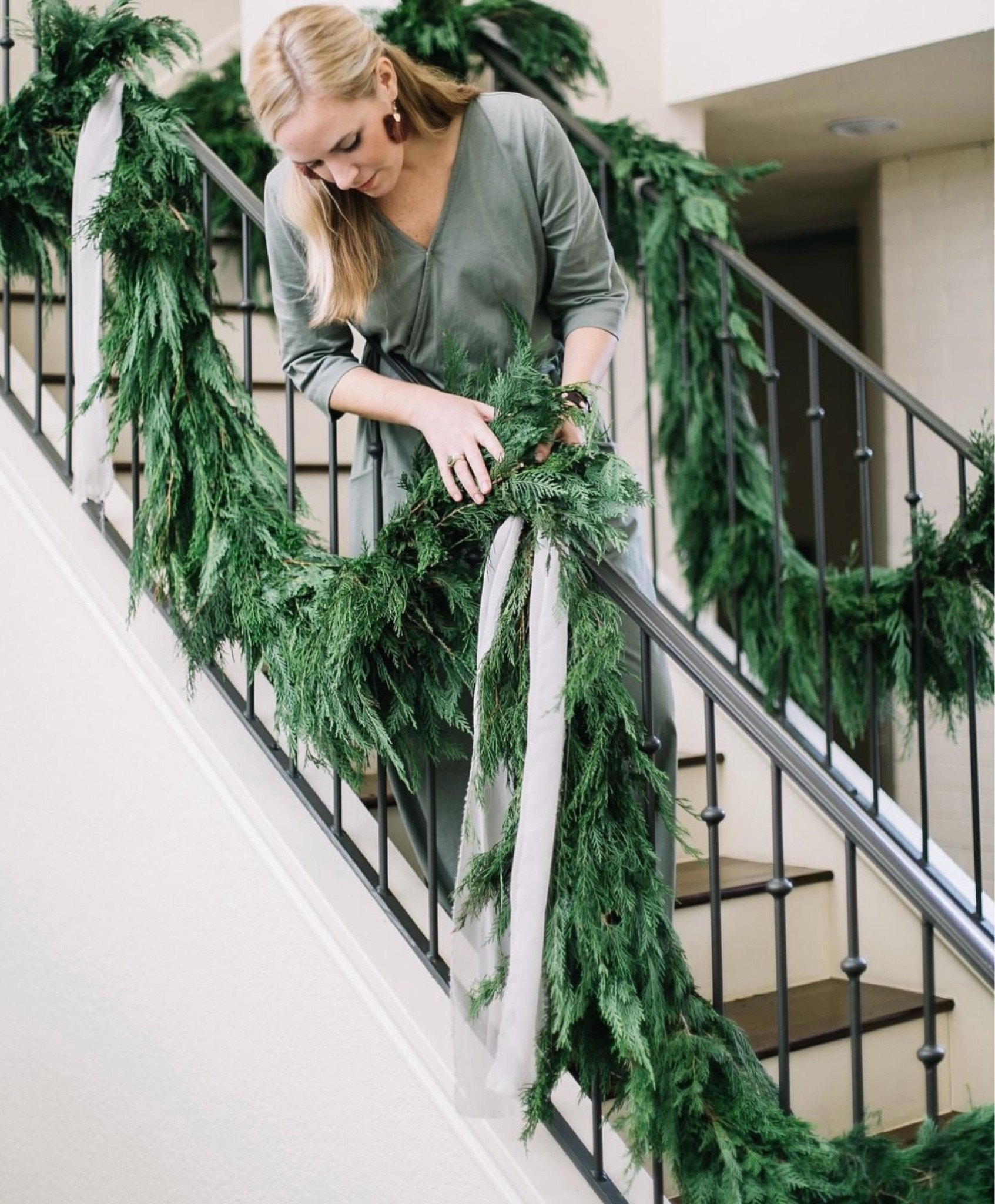 Holiday Garland!

#holidaydecor #garland #christmasdecor 

#LTKSeasonal #LTKHome #LTKHoliday