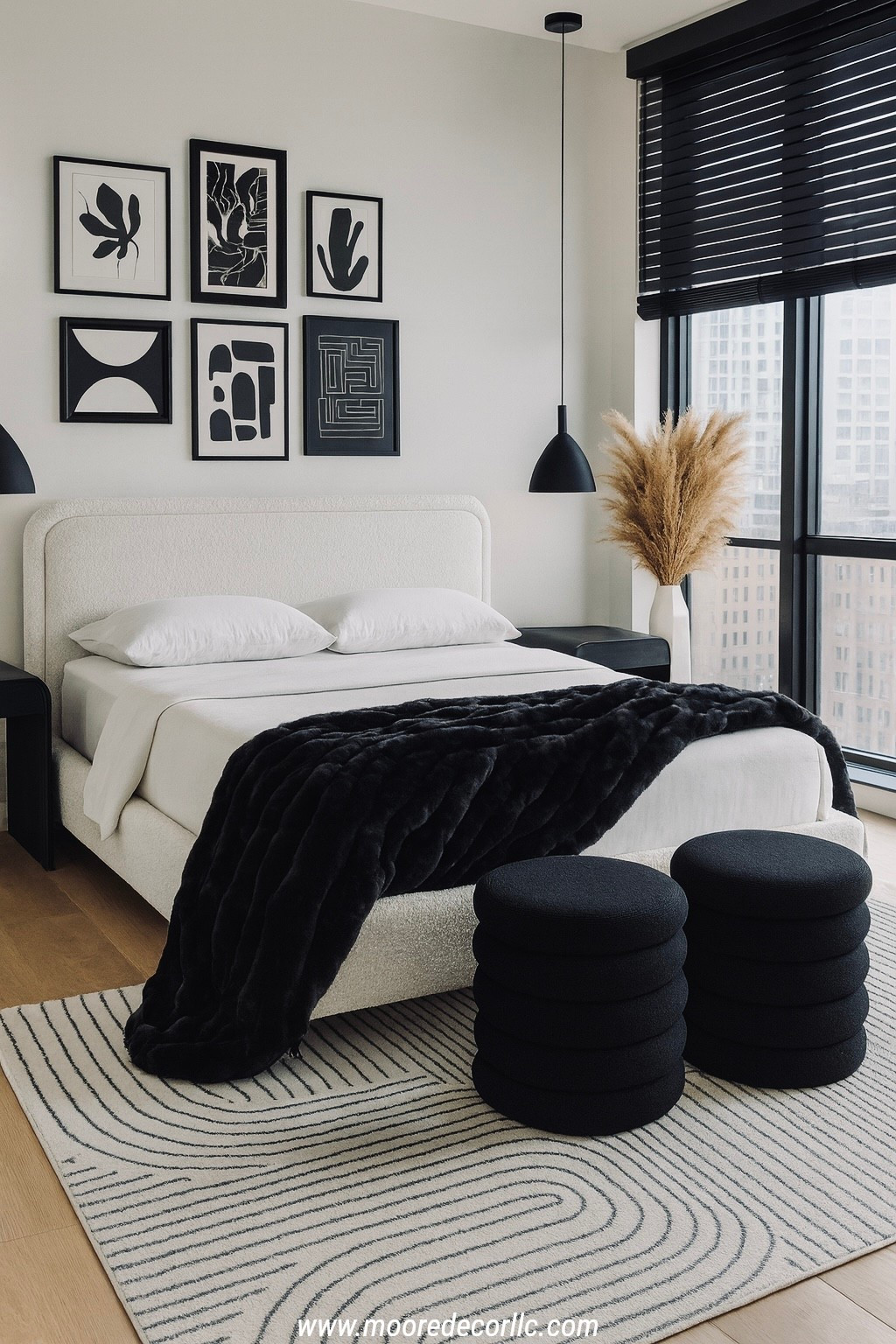 Your modern-minimalist bedroom refresh starts right here 🖤

Linking everything, from the stacked ottomans to the black nightstands, pendant lights, graphic wall art, and cozy textures. If you’re looking for shop bedroom decor, modern bedroom furniture, minimalist decor ideas, or an elevated neutral bedroom aesthetic, this entire look is ready to shop.

#LTKHome #LTKDecor #LTKFinds #LTKBedroom #ShopTheLook #ModernHomeFinds #MinimalistDecor #HomeFavorites

#LTKHome