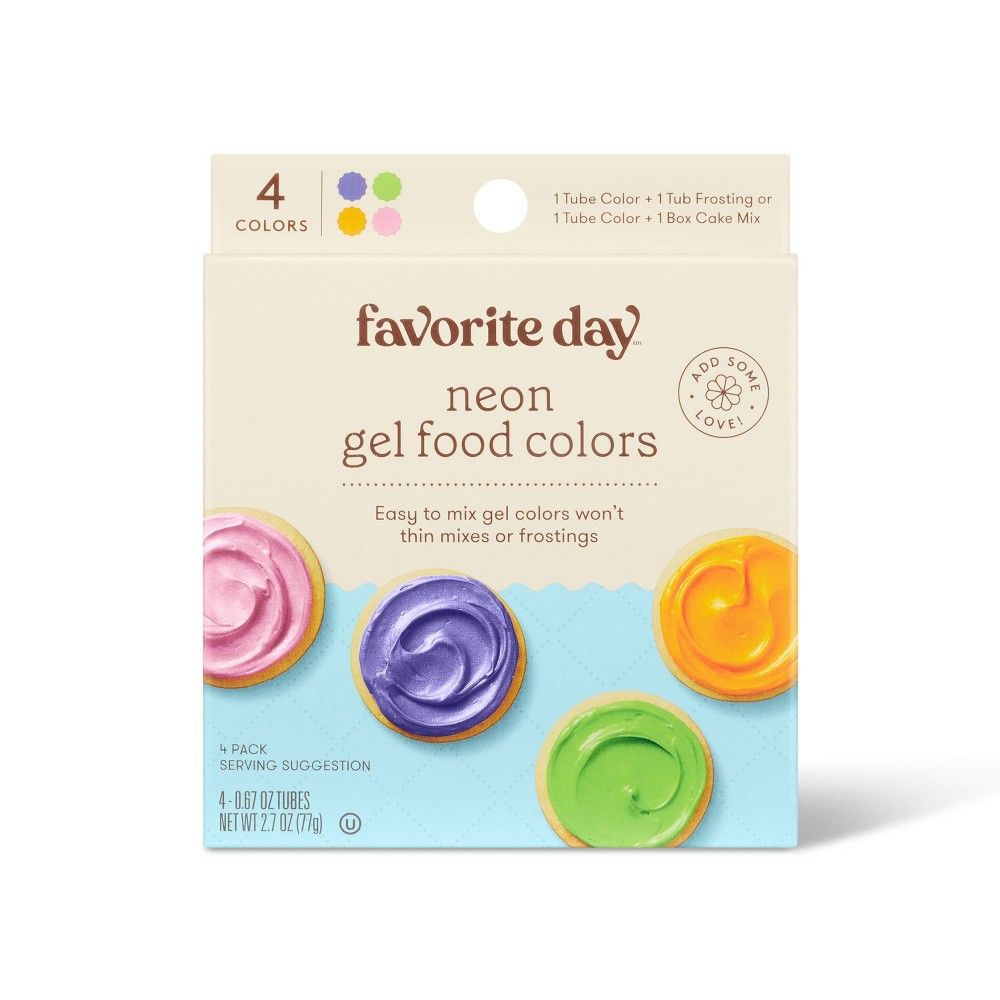 Neon Gel Food Coloring - Favorite Day | Target