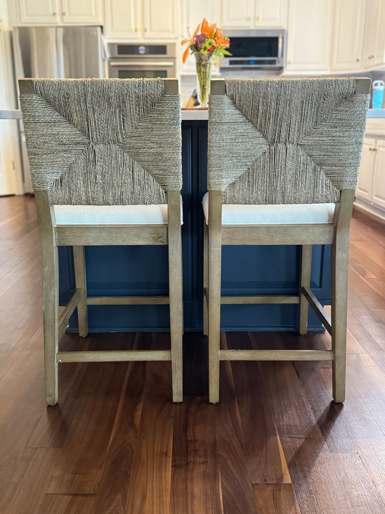 New kitchen chairs! Absolutely the look I wanted and the price tag was perfect. 

#LTKOver40 #LTKHome