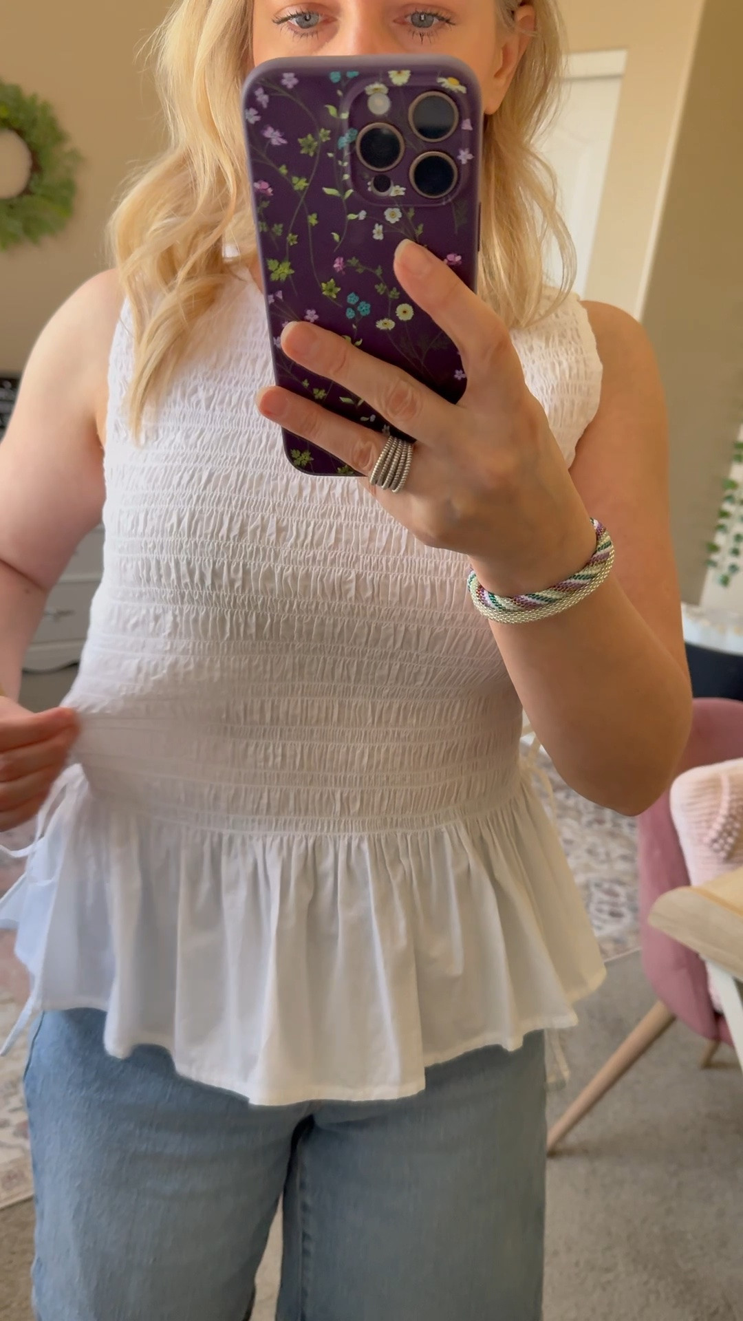 Cute summer outfit idea for moms over 40. These denim shorts from Walmart are perfect and only $17.

#LTKOver40 #LTKmomlife #LTKPetite #LTKSaleAlert #LTKSeasonal