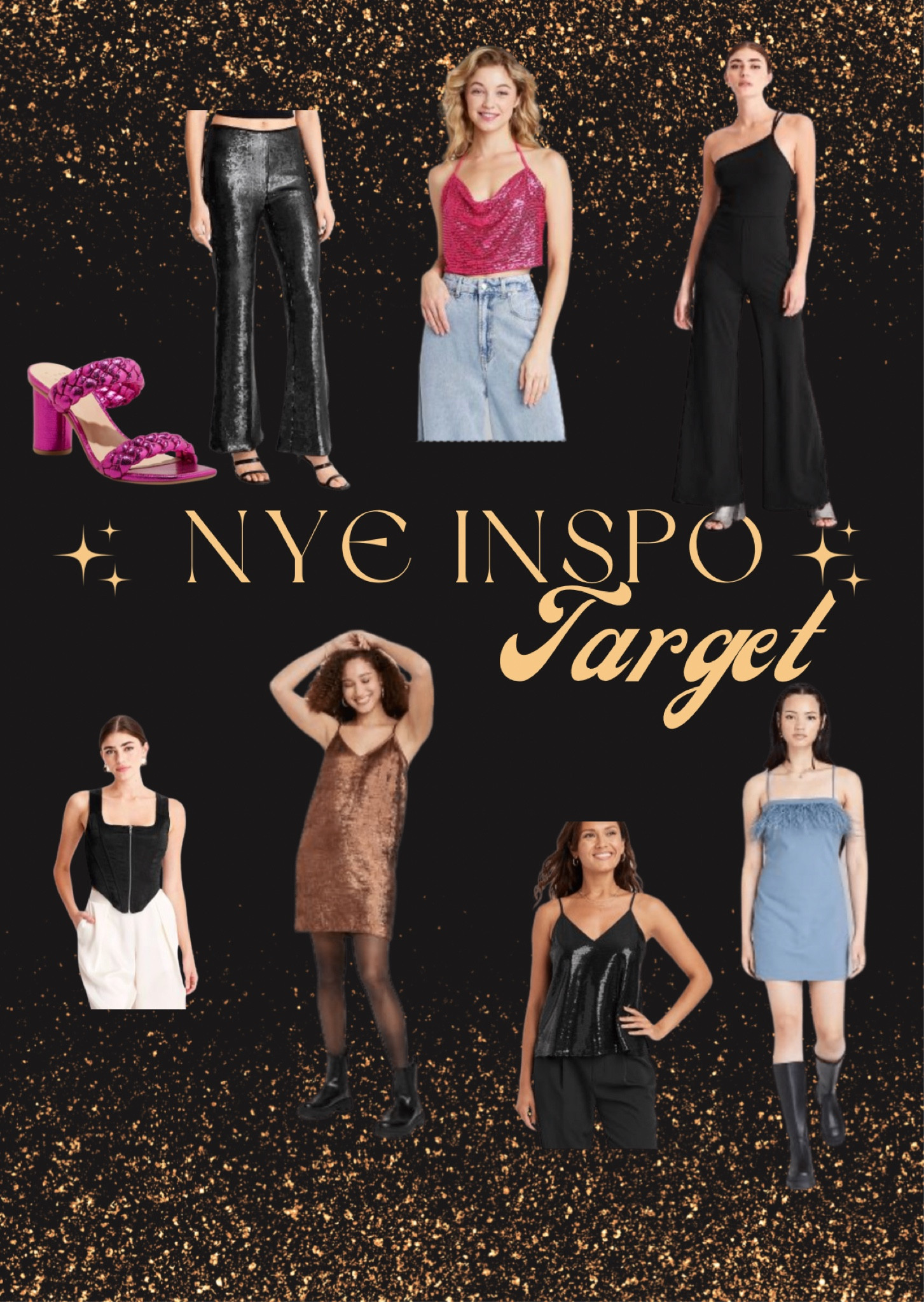 New year’s Eve outfit Inspo from Target 

#LTKunder100 #LTKHoliday #LTKSeasonal