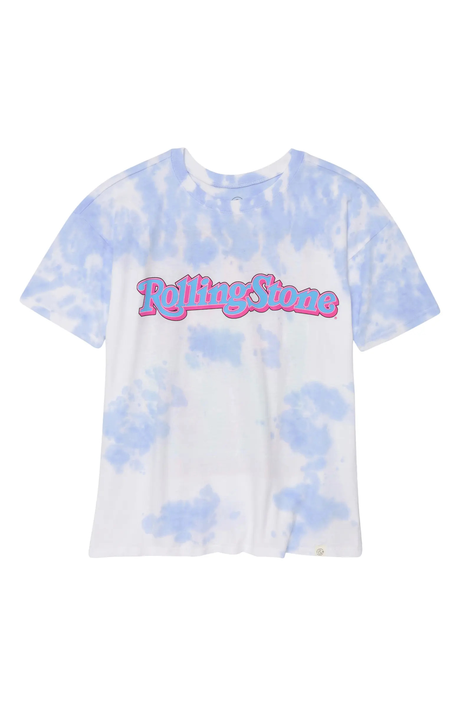 Treasure & Bond Kids' Oversize Tie Dye Cotton Graphic Tee | Nordstrom | Nordstrom