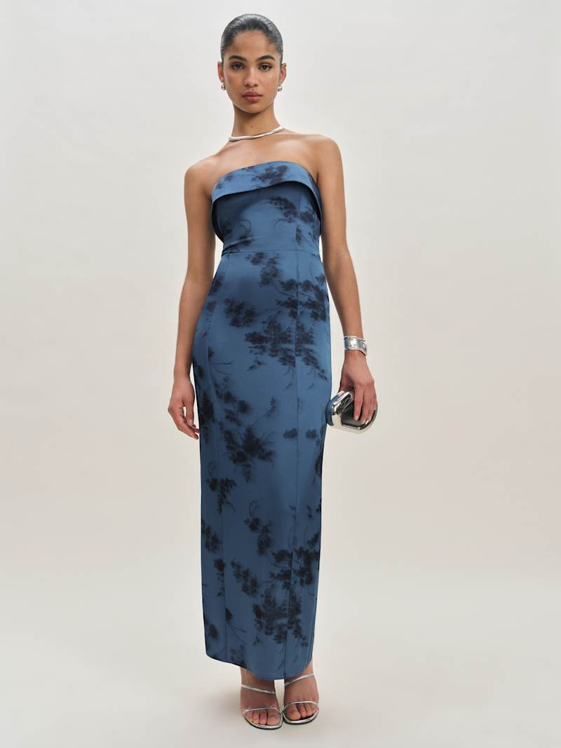 Johan Satin Dress | Reformation (Global)