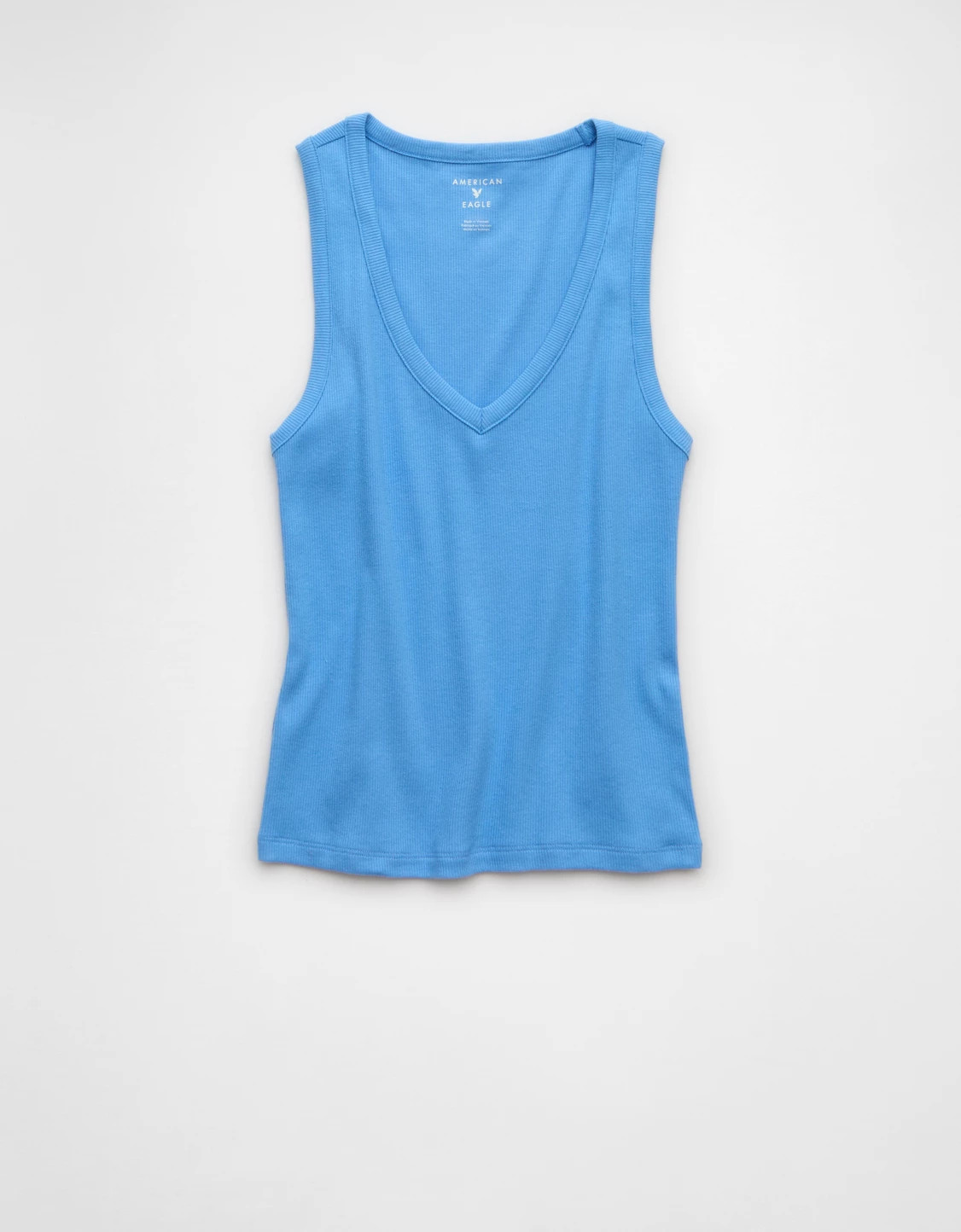 AE V-Neck Boyfriend Tank Top | American Eagle Outfitters (US & CA)