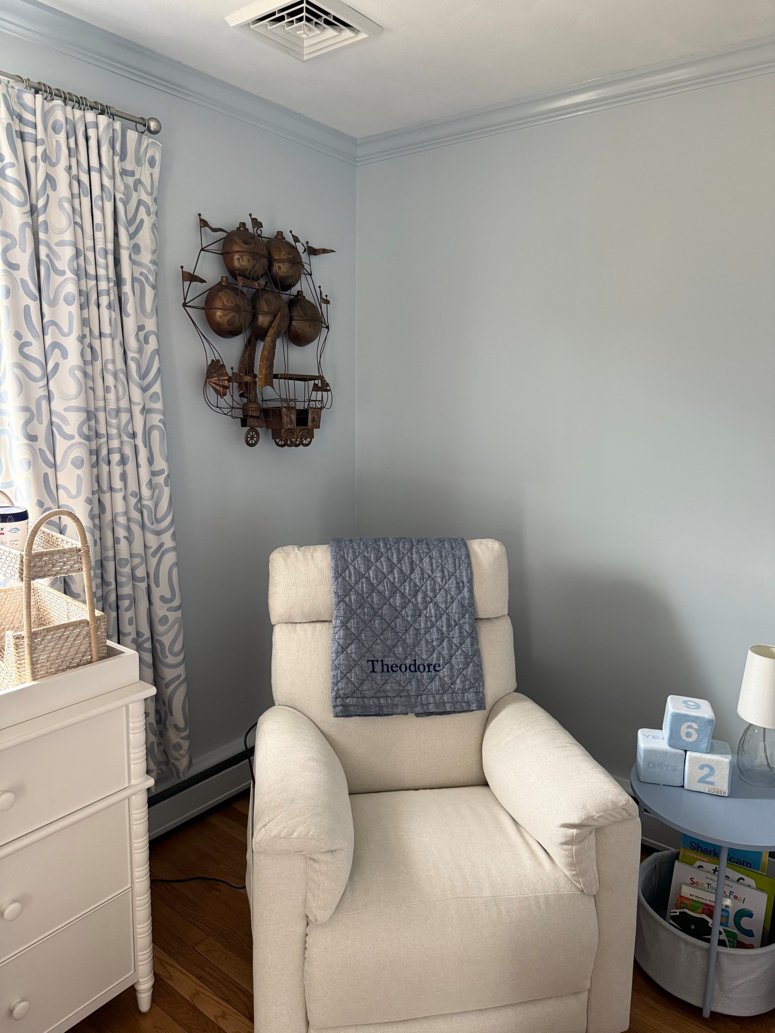 My favorite corner of the nursery🩵

#LTKBaby #LTKHome