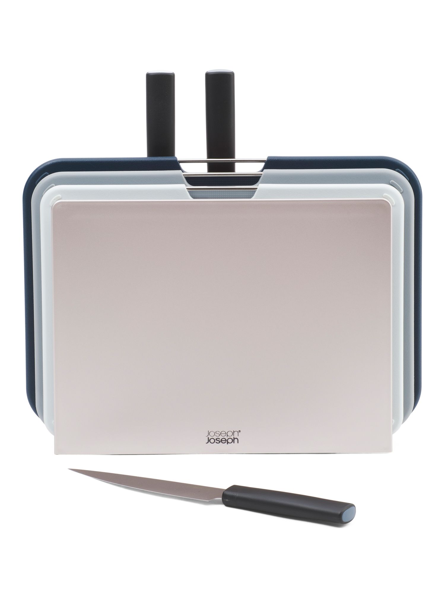 6pc Nested Cutting Board And Knife Set | TJ Maxx