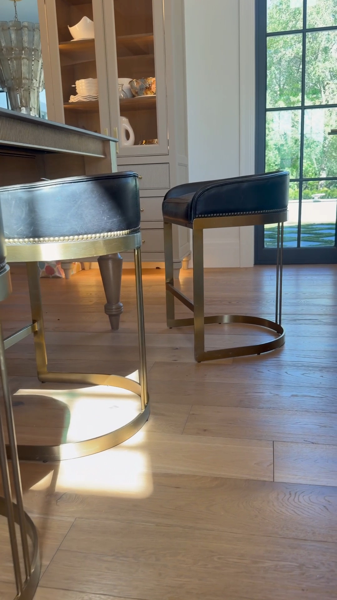 My barstools are back in stock in brown and black leather. My dining room chairs and rug are all on sale @Wayfair . 
LABOR DAY SALE

#ad #wayfairpartner #wayfair

look for less option for my kitchen cabinet hardware too!

#LTKSaleAlert #LTKHome