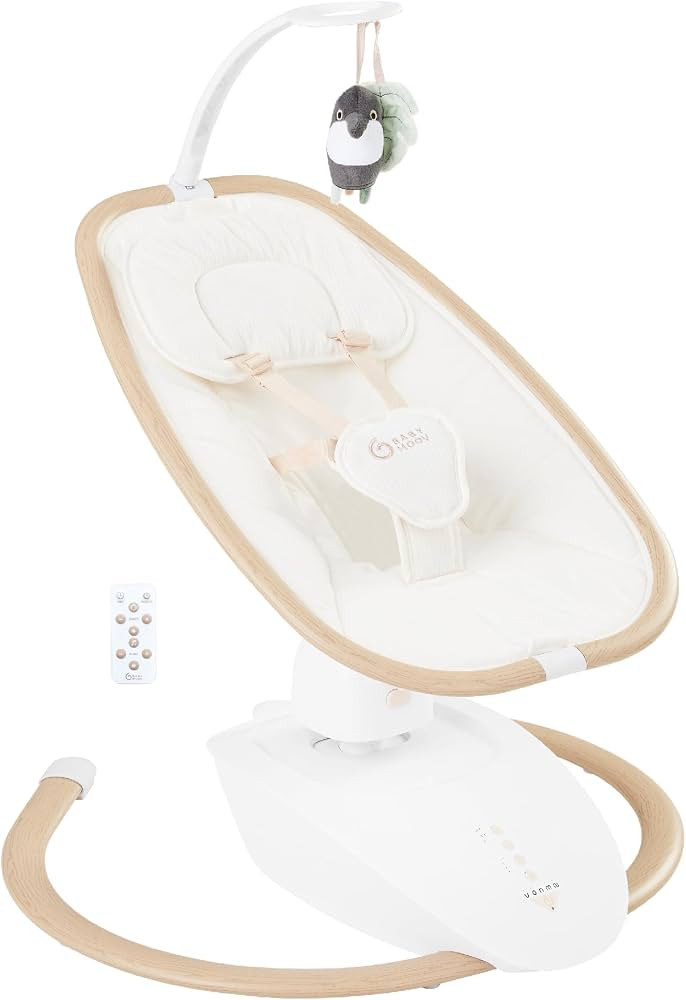 Babymoov Swoon Hoop Baby Swing, Remote Control Multi-Motion Swing Chair, 5 Rocking Movements, Pro... | Amazon (UK)