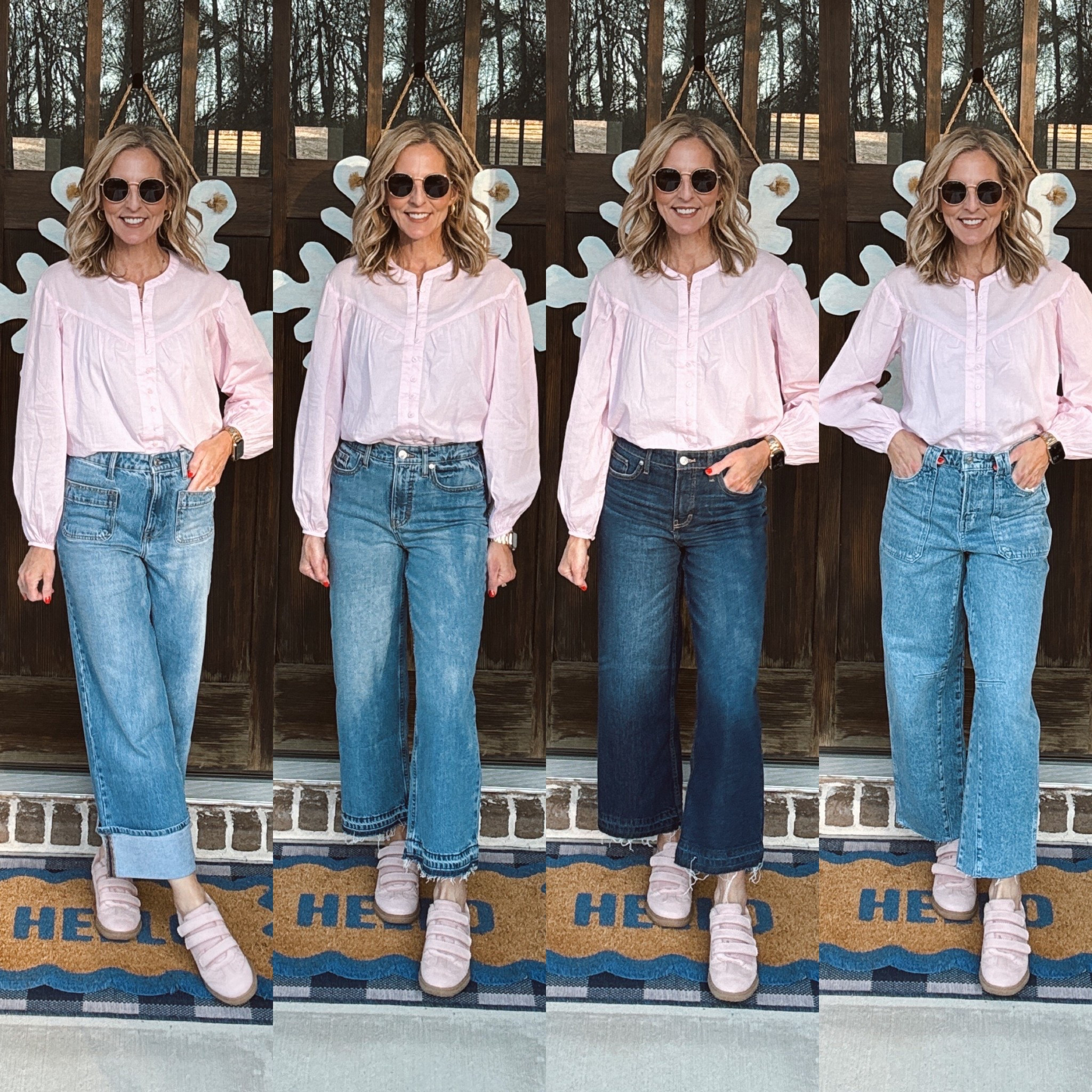 Designer denim vibes… without the designer price tag. Time for a denim refresh! These Free Assembly jeans from Walmart are under $30 and give effortless, elevated energy, with just the right amount of stretch for comfort and a flexible fit. Comment JEANS for all the details. 

From trendy raw hems to cuffed finishes with a modern edge, each style comes in multiple washes and short, regular, and long lengths (we love options!). 

I’m wearing a size 0 in all, and honestly… these look way more expensive than they are.

Jeans, Walmart, Walmart style, spring refresh 

#LTKOver40 #LTKFindsUnder50 #LTKmomlife