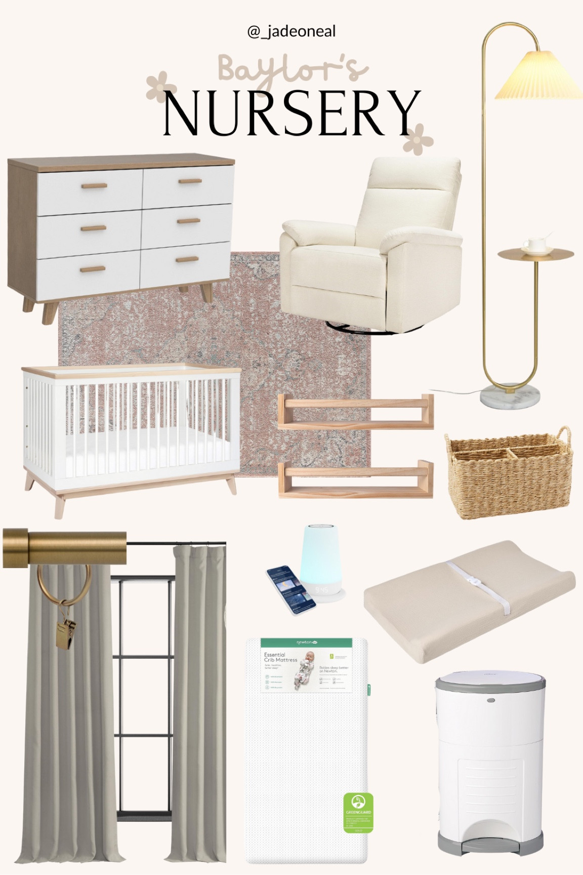 Nursery // our nursery // newborn nursery // baby girl // baby girl nursery // nursery must haves // Amazon 

#LTKbaby #LTKfindsunder100 #LTKbump