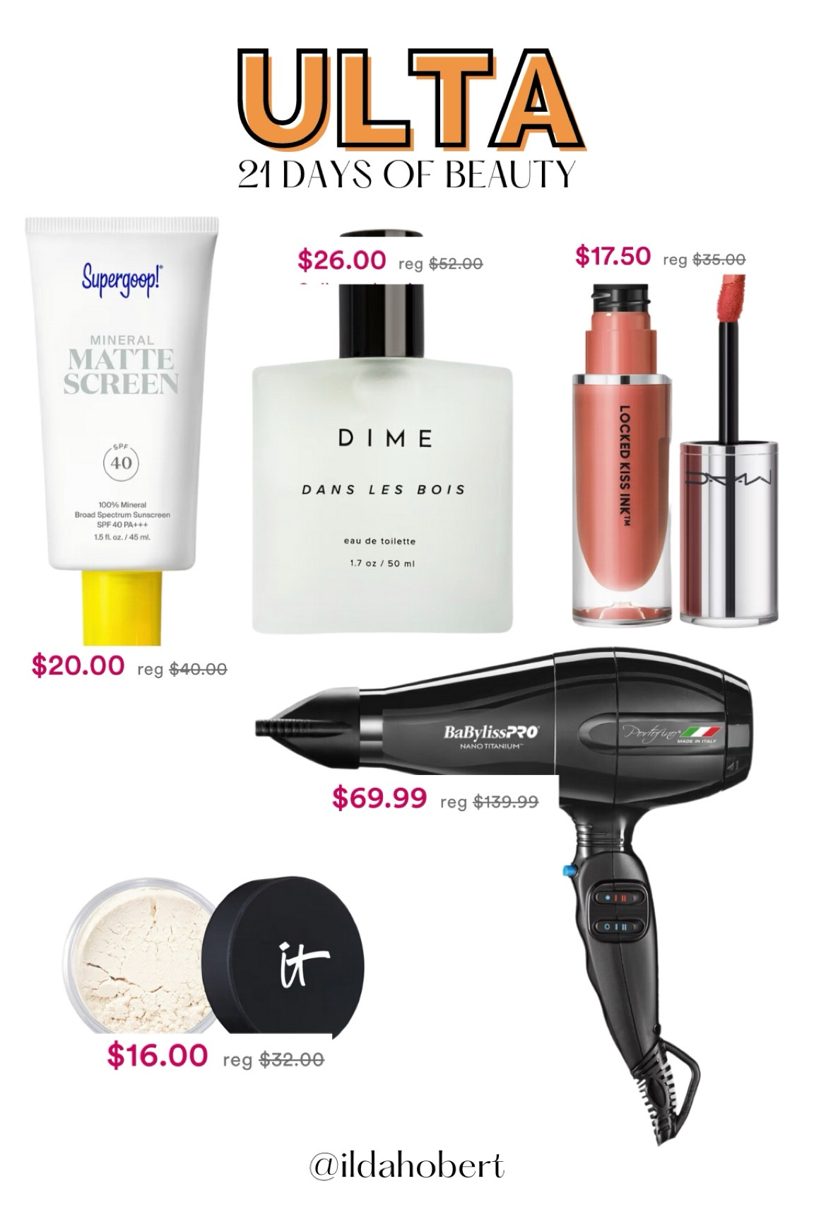 Today is the last day of 21 days of beauty at Ulta! 50% off today only💋💄

#LTKFindsUnder50 #LTKBeauty #LTKSaleAlert