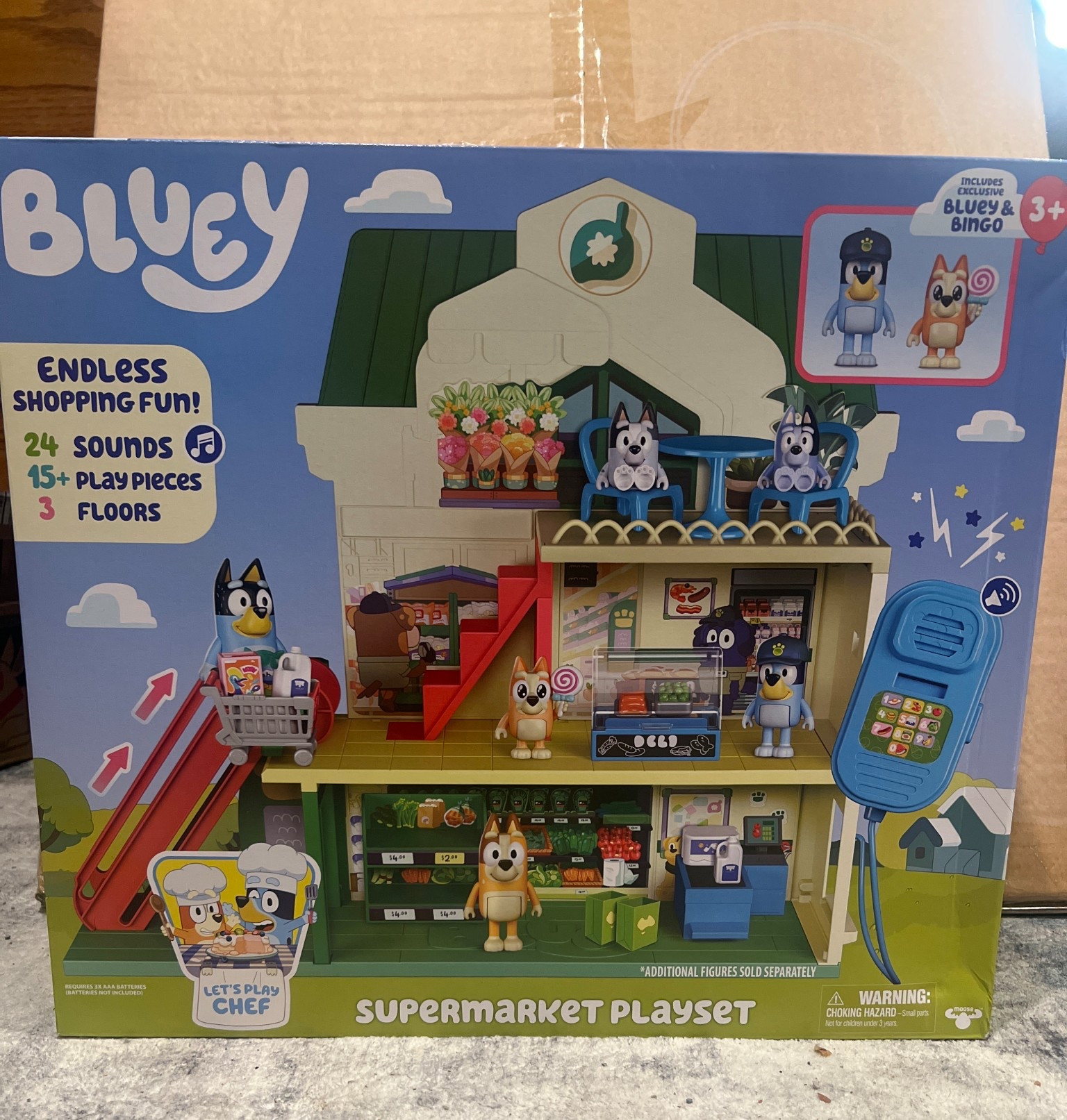 Toddler gift
Kids
Bluey
Disney
Target
Unisex
For her
For him
Birthday
Christmas 
Easter
Random gift 
Mom life

Bluey Let's Play Chef Supermarket Playset - 22pk: Includes Sound Effects, Stickers, and 2 Figures

#LTKKids #LTKSaleAlert #LTKmomlife
