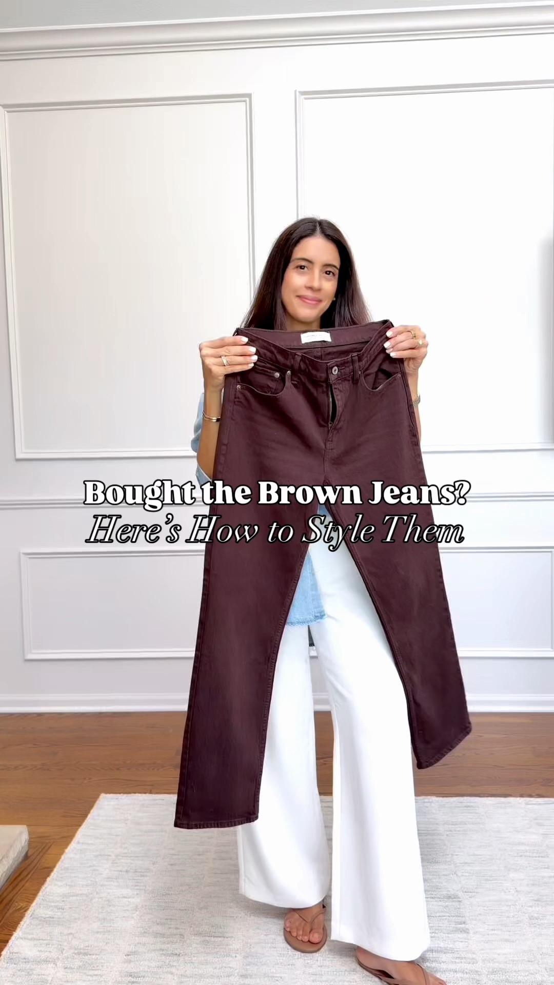 Brown jeans I’ll be wearing all fall
Here’s how I’m styling it right now and transitioning into Fall
Run TTS, I’m 5’6” wearing a size 27
Linen top size Small
Mock neck top size small
Denim shirt size XS (it runs oversized and I have both XS and S)

#LTKootd #LTKSeasonal #LTKOver40