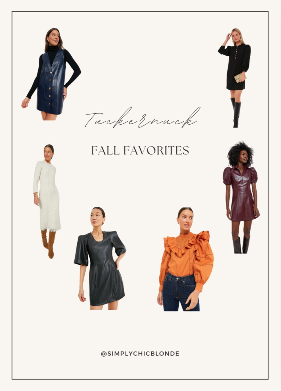 tuckernuck fall outfit. fall dress. leather dress 

#LTKSeasonal #LTKSaleAlert #LTKFallSale