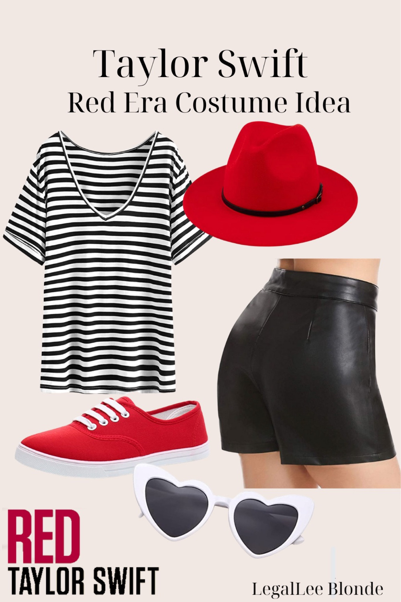 Taylor swift red era Halloween costume DIY! 
.
Taylor swift costume - Halloween costume for women 

#LTKunder50 #LTKSeasonal #LTKHalloween