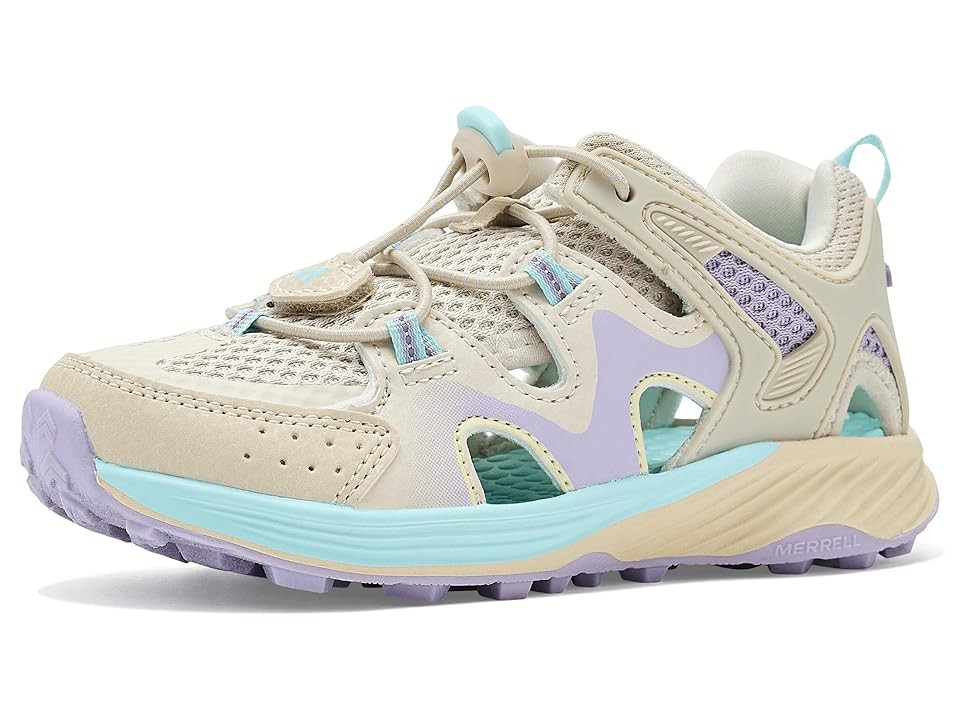 Merrell Kids Hydro Force (Little Kids/Big Kids) Kid's Shoes Light Khaki/Lilac: 12 Little Kid M | Zappos.com