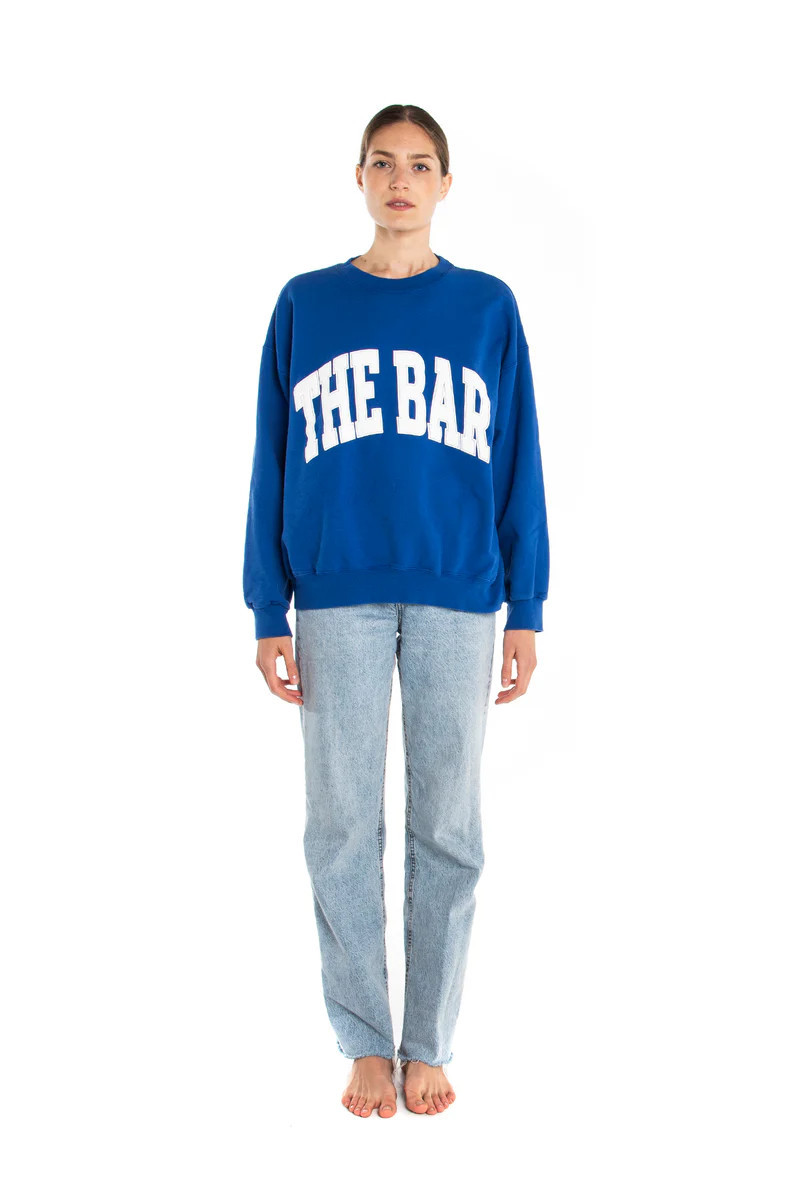 VARSITY SWEATSHIRT COBALT | The Bar