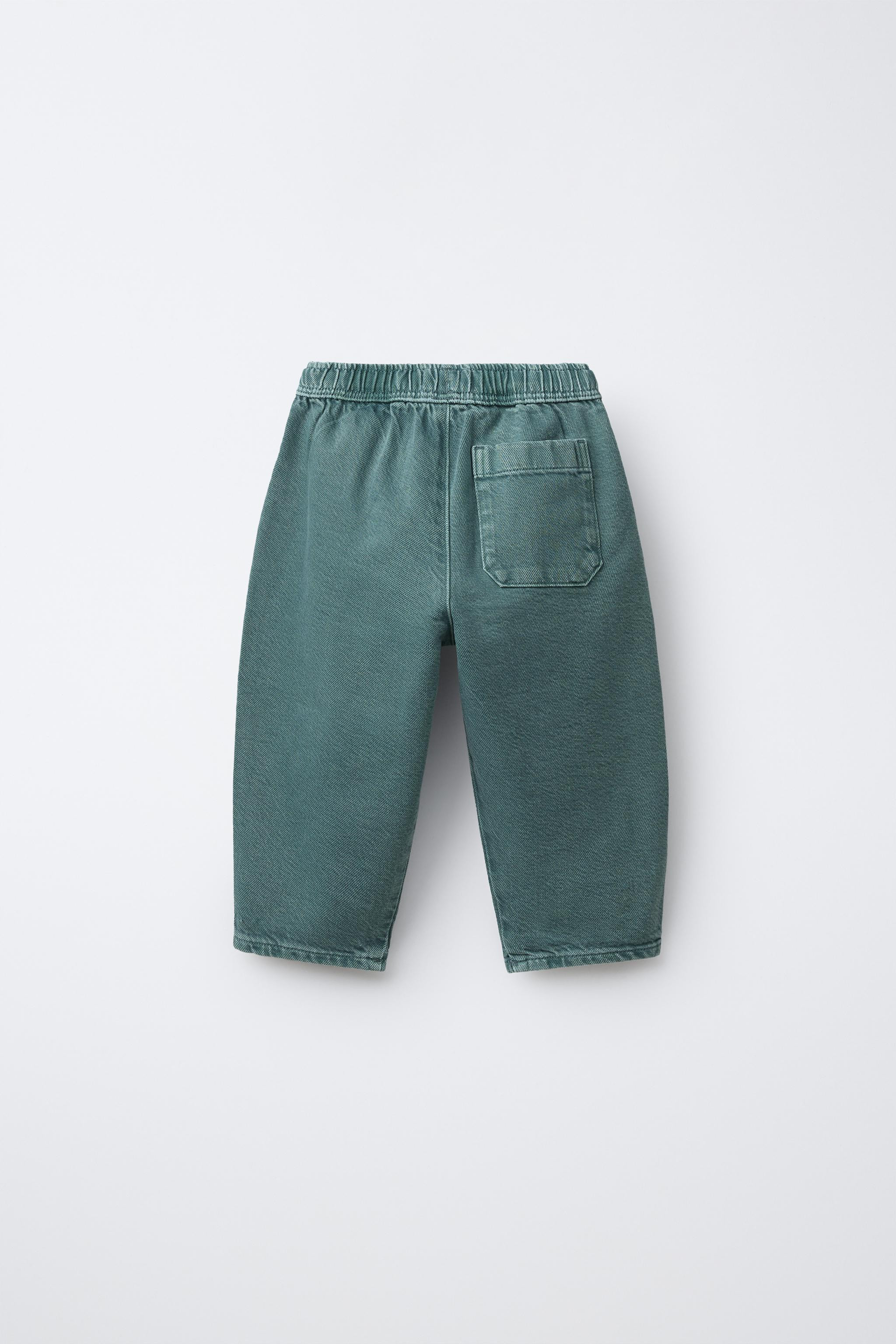 TWILL BAGGY PANTS | Zara US