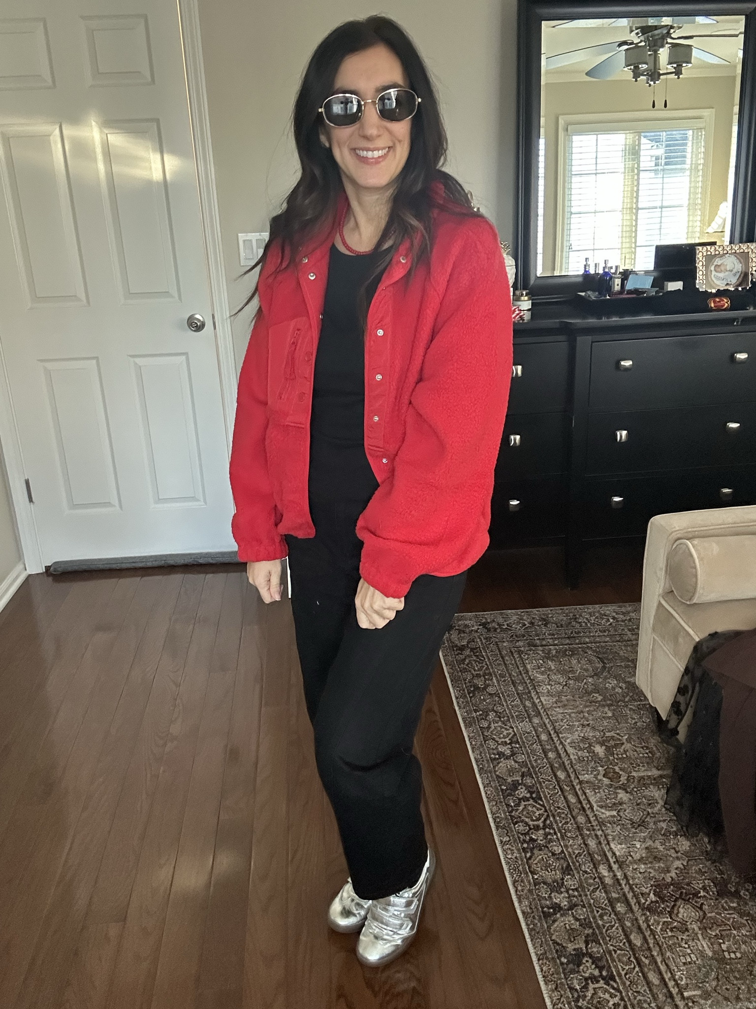 This fleece is so fun for the holiday season

#LTKHoliday #LTKOver40 #LTKSeasonal