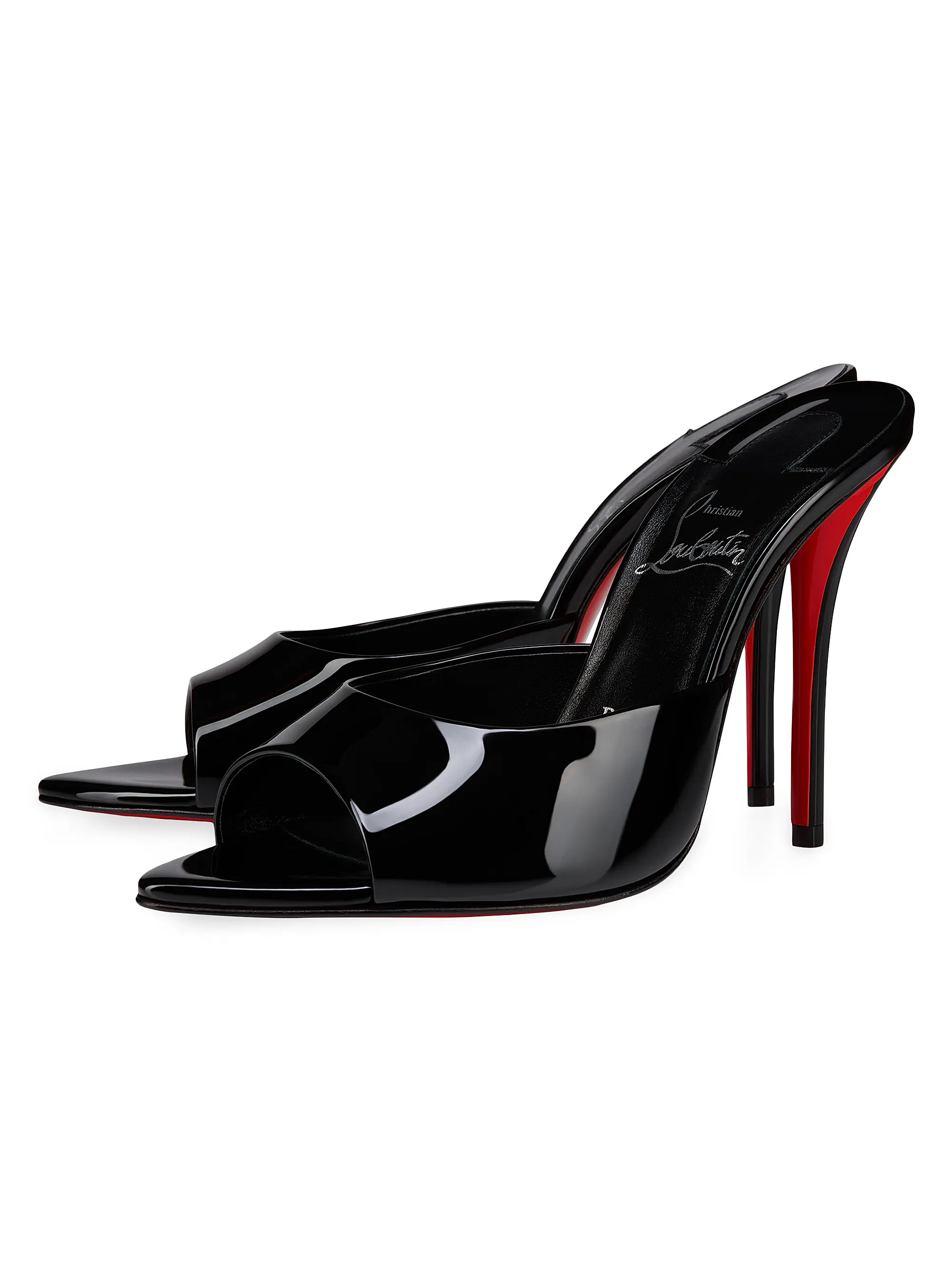 Miss Z 100MM Patent Leather Mules | Saks Fifth Avenue