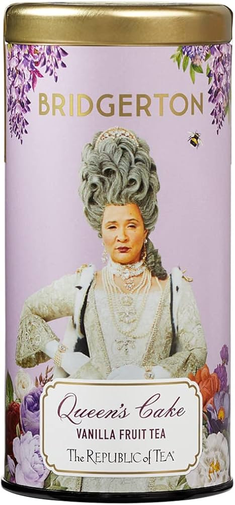 The Republic of Tea - Bridgerton Queen's Cake Vanilla Fruit Tea, 36 Tea Bags | Amazon (US)