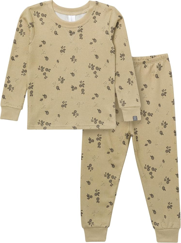 Modern Moments by Gerber unisex-baby Hacci Snug Fit 2-piece Pajama Set | Amazon (US)