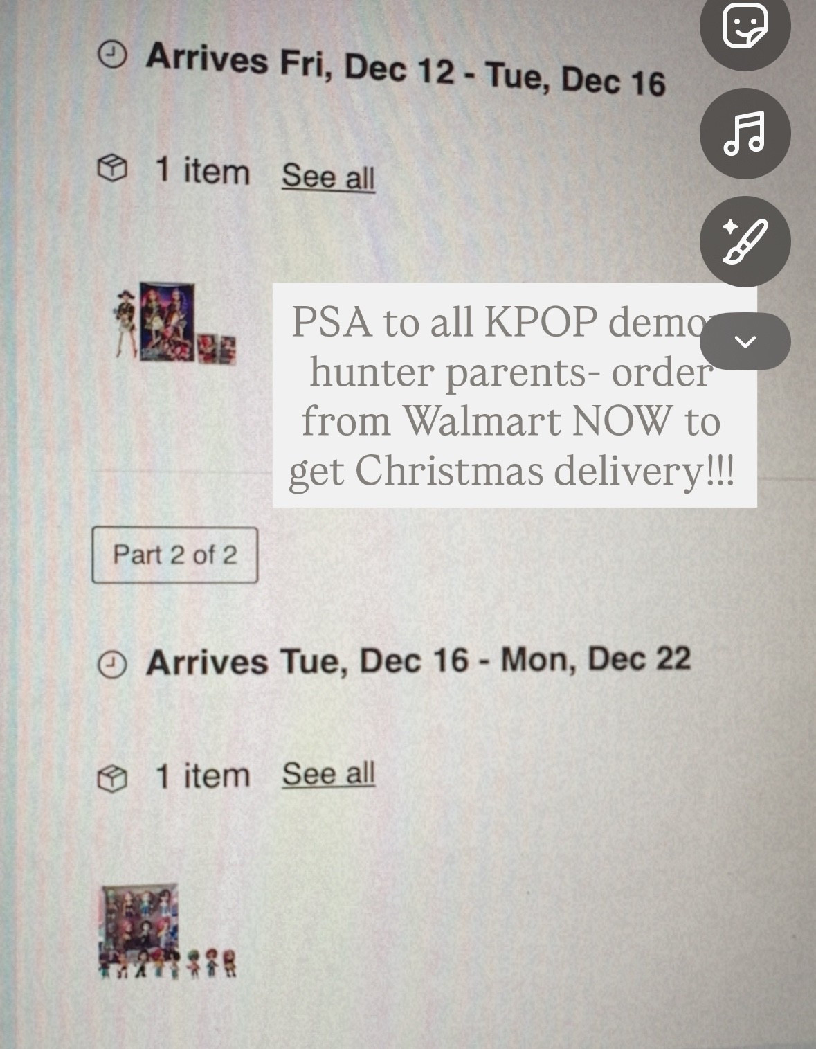 Kpop demon hunter PSA

#LTKGiftGuide #LTKmomlife #LTKHoliday