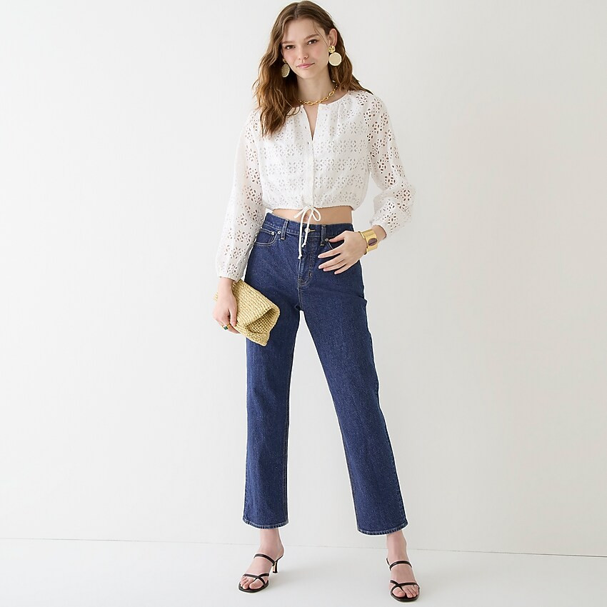 High-rise '90s classic straight jean in Cooper Square washItem BF560 
 
 
 
 
 There are no revie... | J. Crew US