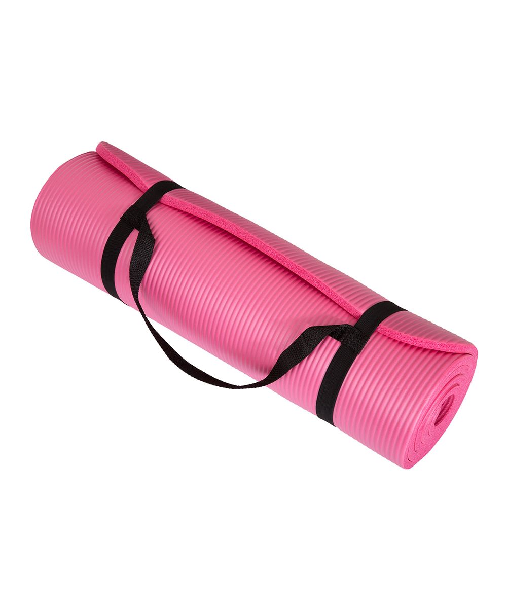 Remedy Yoga Mats Pink - Pink Extra Thick Yoga Mat | Zulily