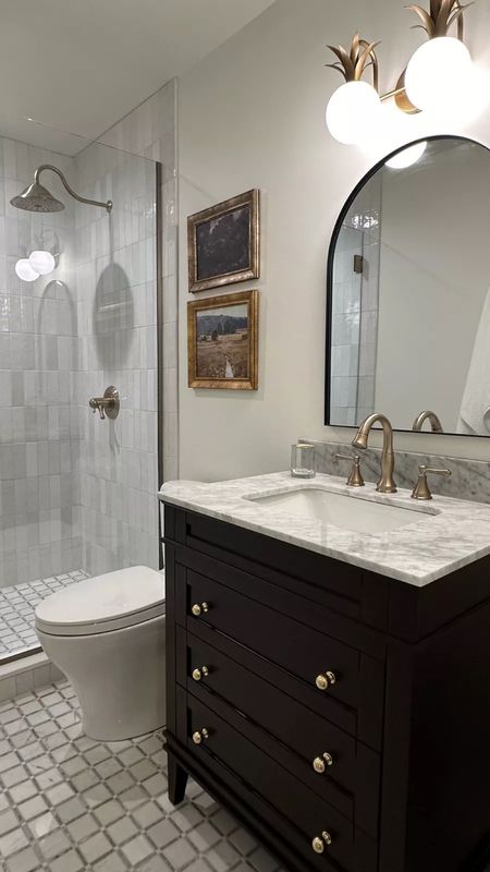 Bathroom remodel! Full details on Classicallyjill.com

#LTKhome