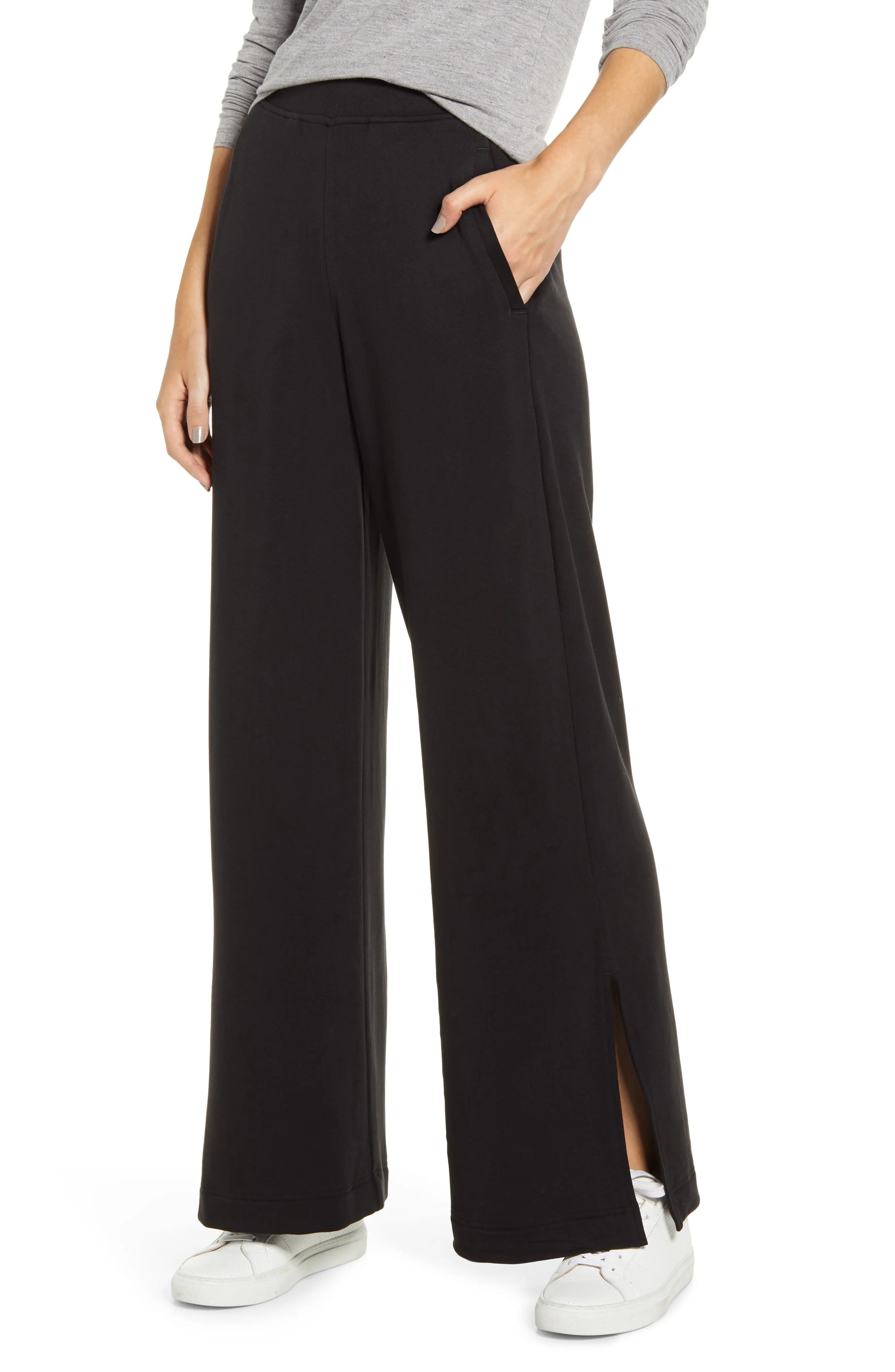 Signaturesoft Plush Wide Leg Pants | Nordstrom
