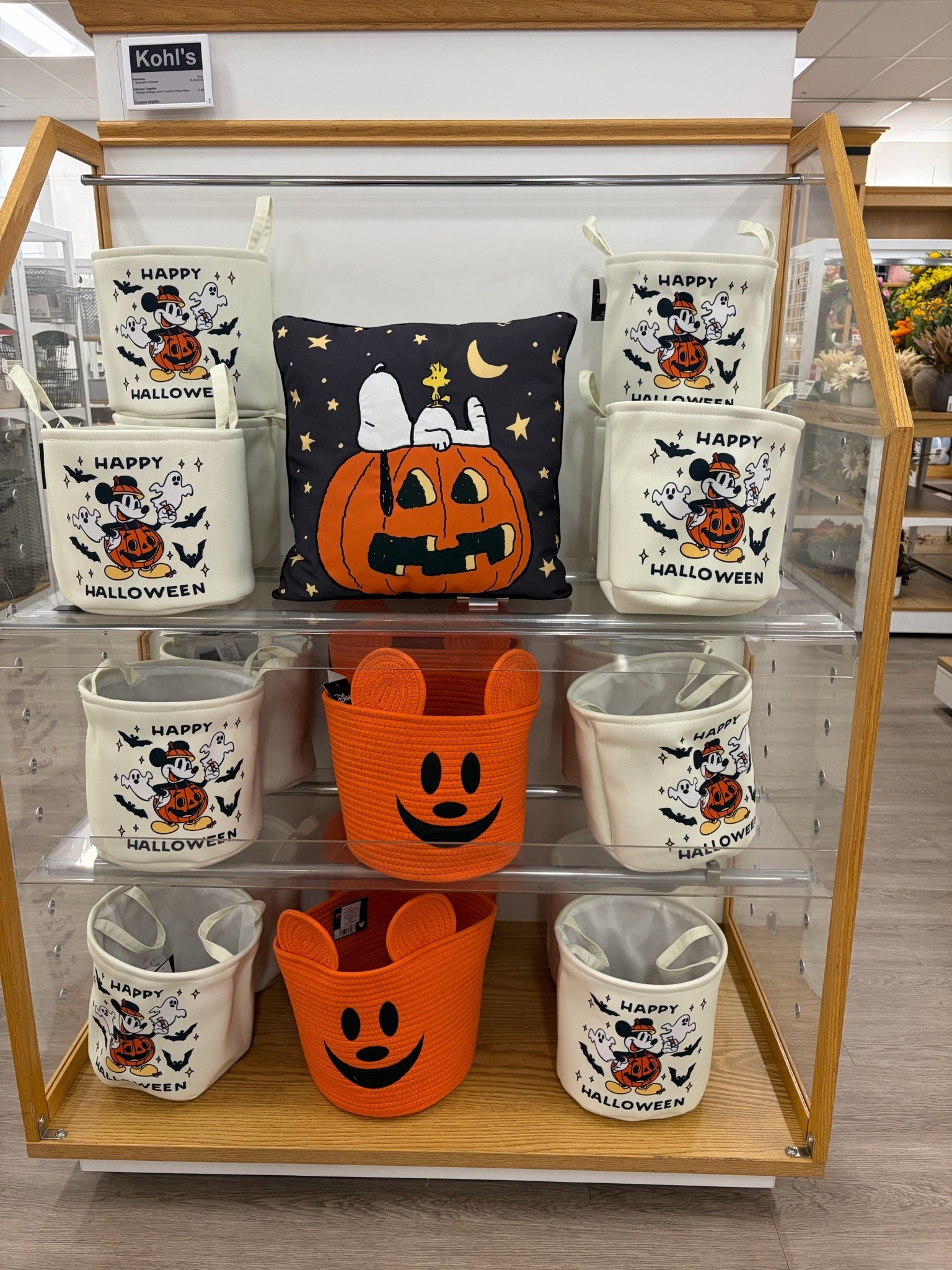 Cute Disney and Snoopy Halloween decor at Kohls!

#LTKSeasonal #LTKHome