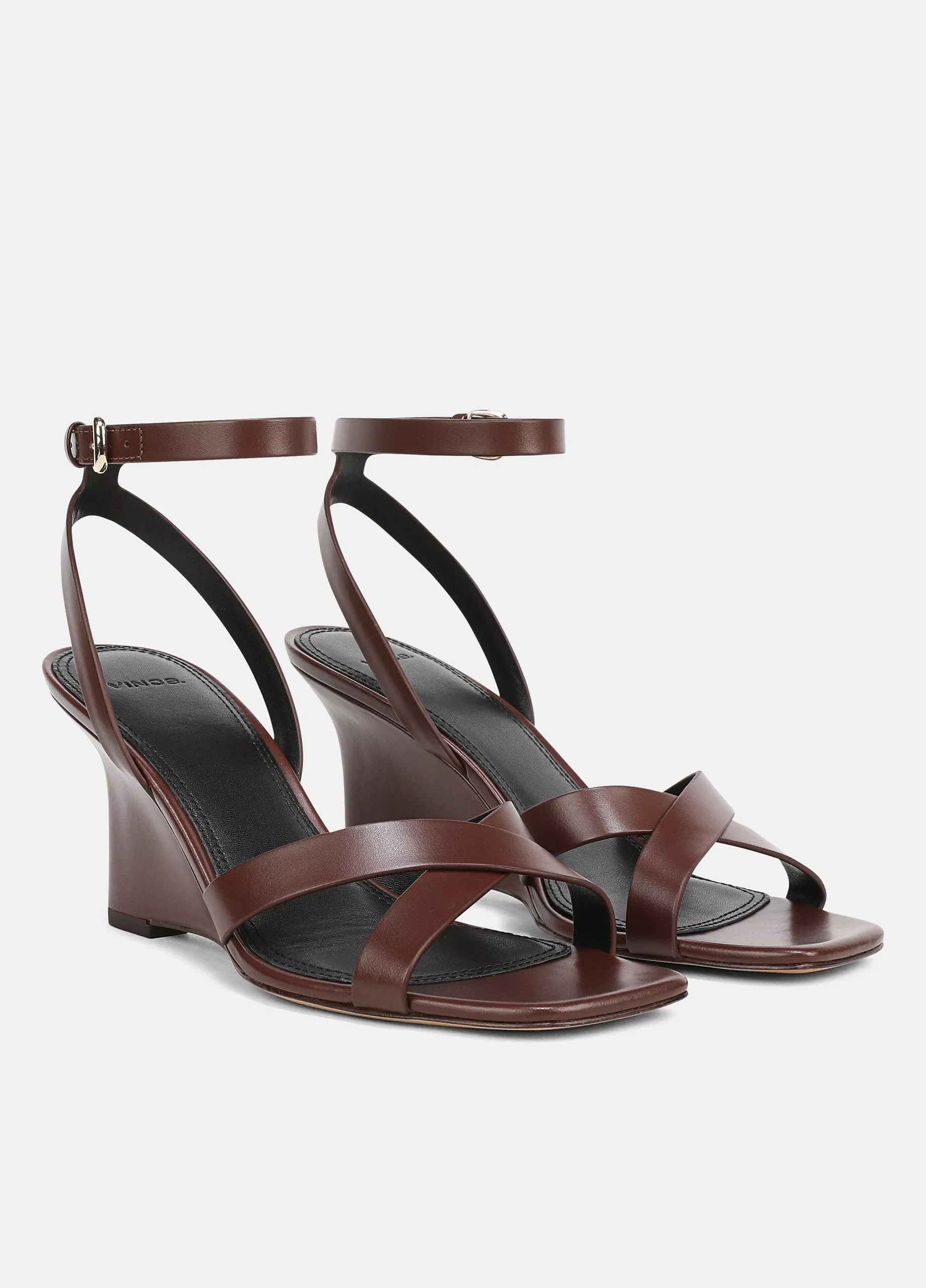 Parma Leather Wedge Sandal | Vince LLC