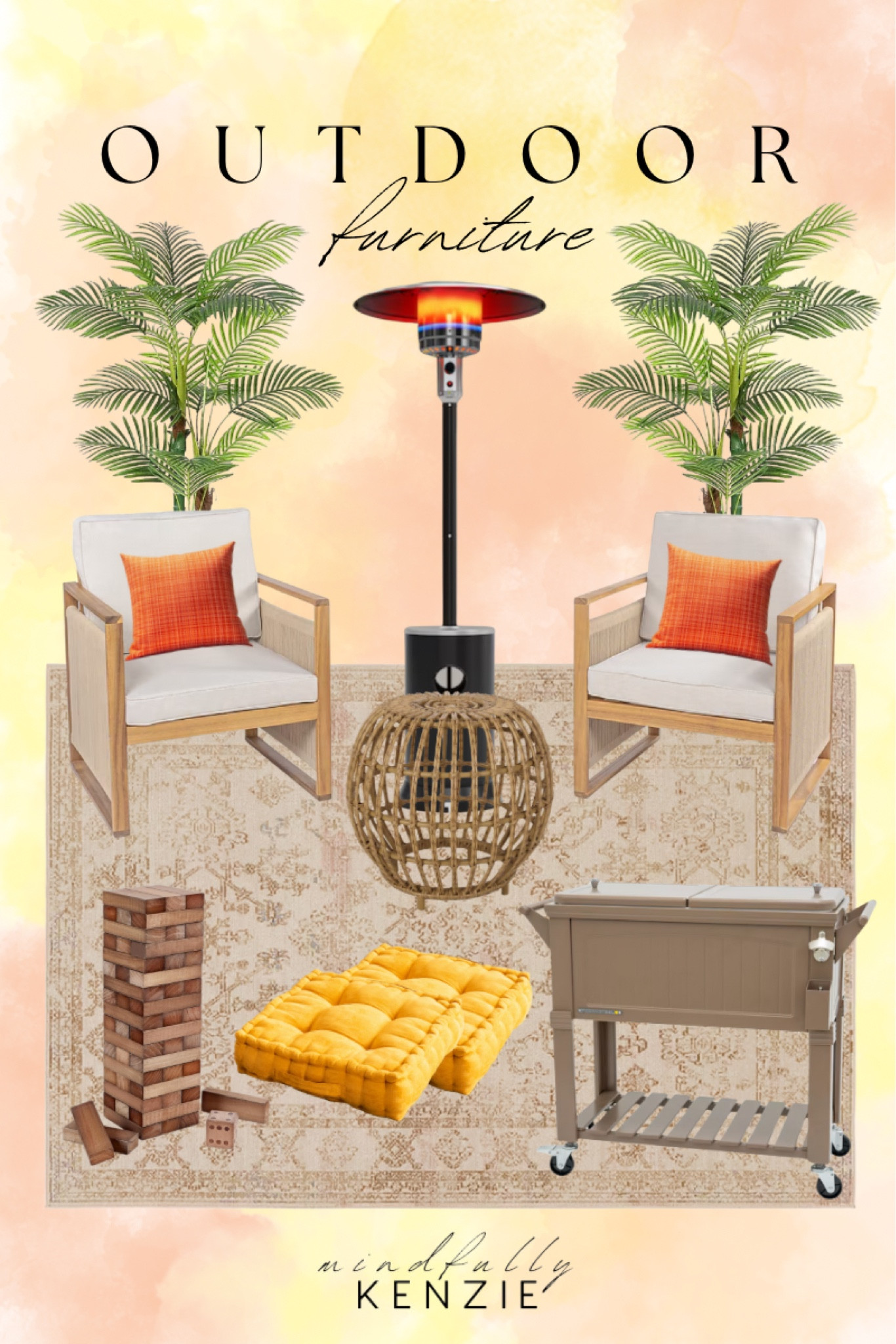 Outdoor Furniture

Outdoor decor  outdoor patio rug  patio chairs  patio heater  large outdoor jenga  insulated beverage cooler  artificial trees 

#LTKHome #LTKSeasonal #LTKSummerEdit