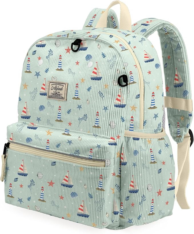 Amazon.com | Corduroy Toddler Backpack for Boys 2-5: Kids Preschool Backpacks for Girls -13.5" H ... | Amazon (US)