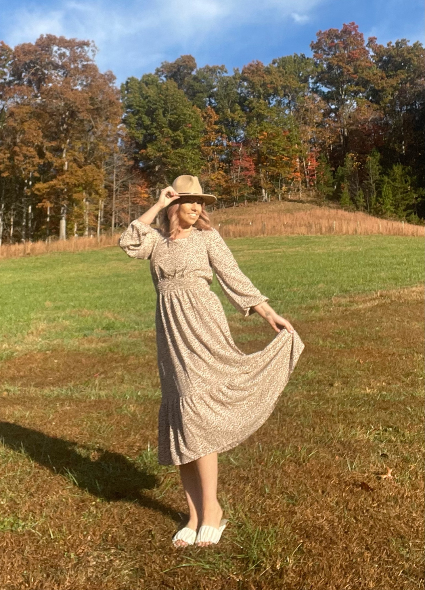 Fall outfit
Fall pictures photos
Felt hat 
Midi dress
Family pictures 
Thanksgiving dress
Holiday dress

#LTKworkwear #LTKSeasonal #LTKstyletip