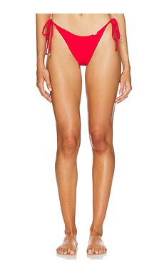 Luli Fama Seamless Wavy Ruched Back Bottoms in Scarlet from Revolve.com | Revolve Clothing (Global)