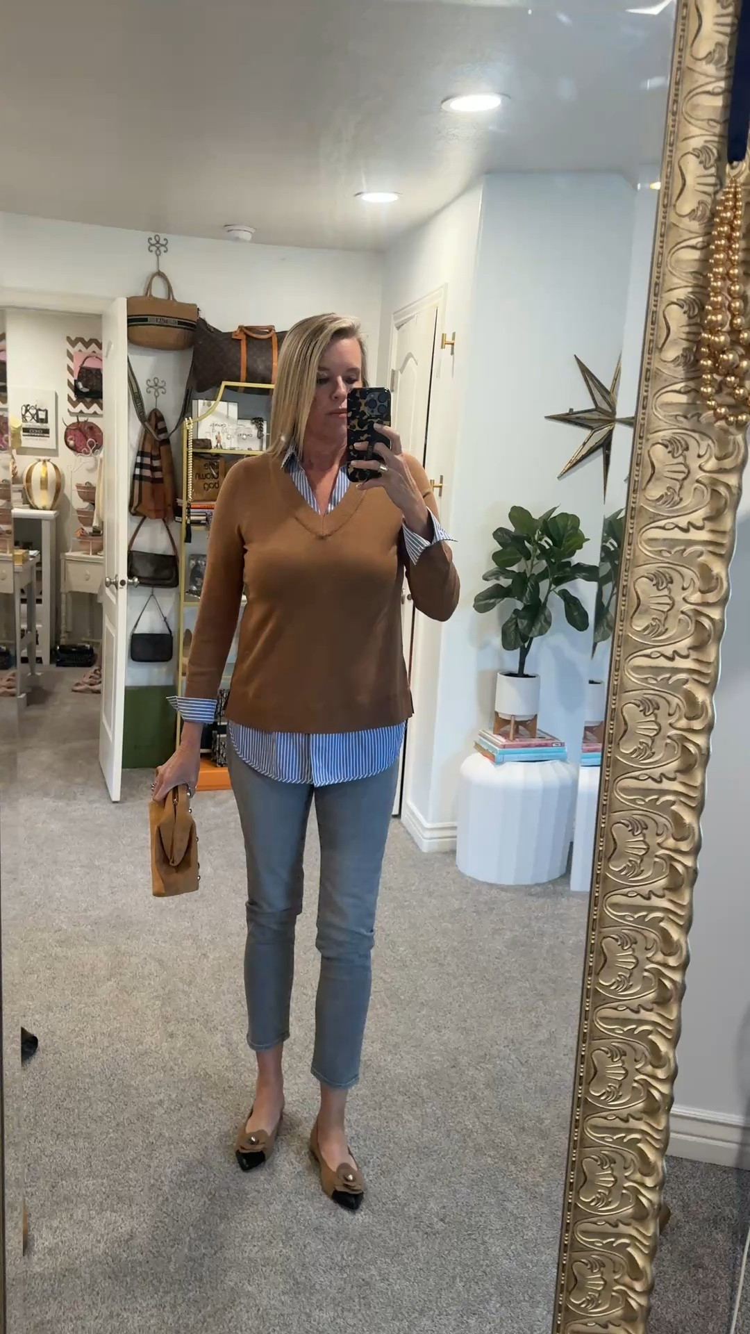 🚨Sale  $20 off $125 or $50 off $200

Chico’s for Fall and can take you from casual days to Thanksgiving dinner.

  two in one cashmere sweater and built in top tts

Grey washed g straight leg jeans legs fit tts and so soft 

Cap toe ballet flat with rose and pearl embellishment  tts



#LTKSaleAlert #LTKOver40 #LTKStyleTip