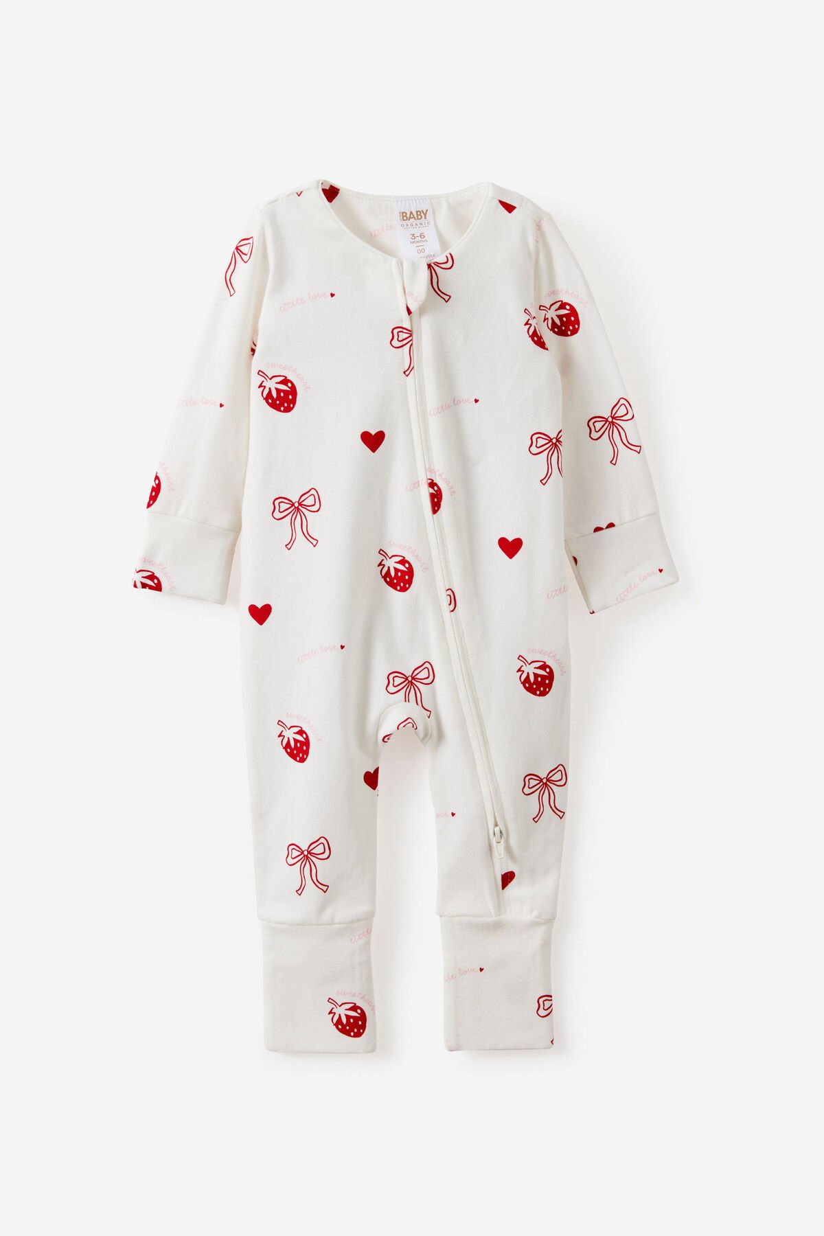 The Billie Long Sleeve Zip Romper | Cotton On (US)