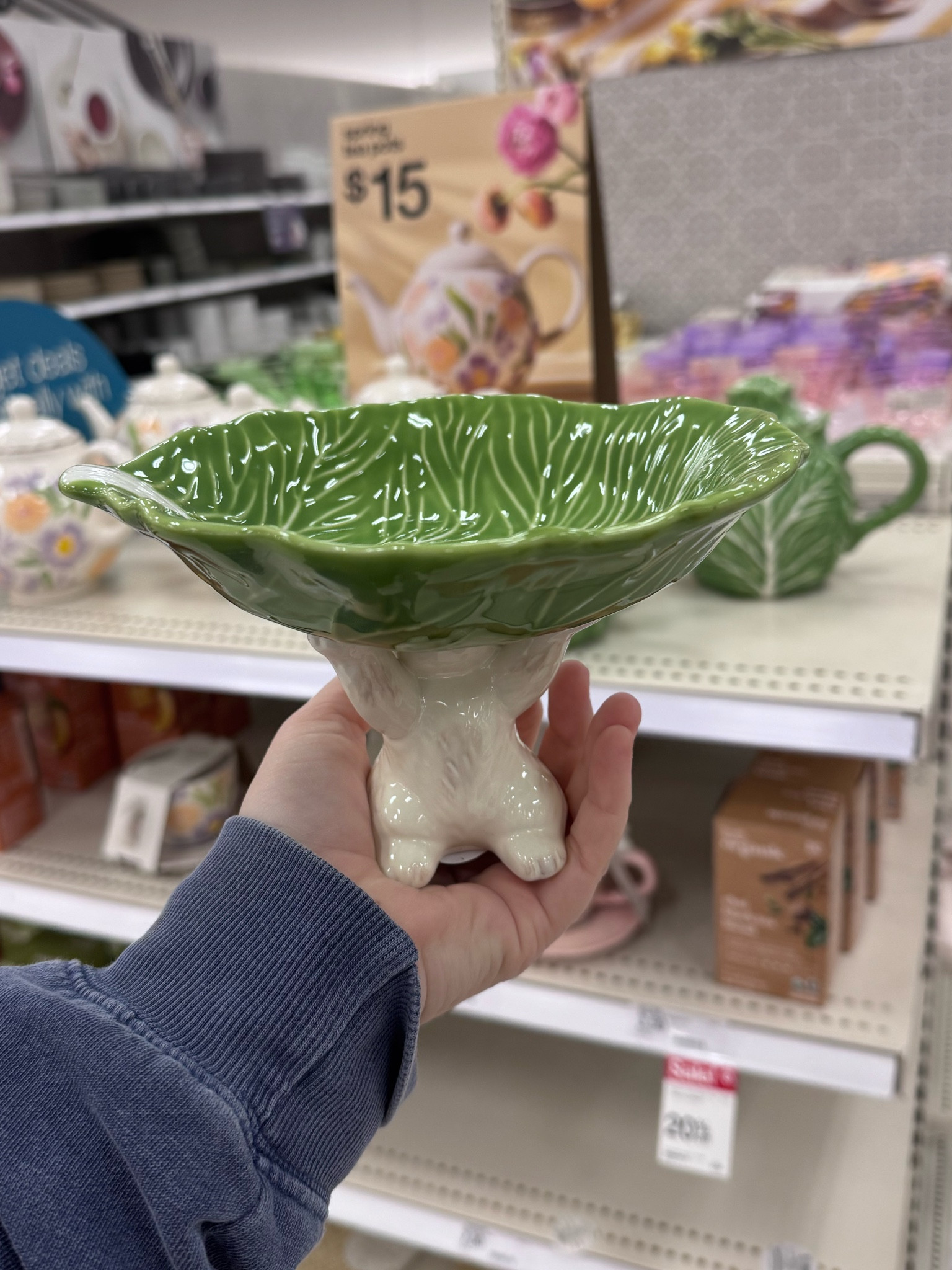 Would be so cute to hold Easter candy! 

#bunny #cabbage #easter 

#LTKSeasonal #LTKHome #LTKFindsUnder50