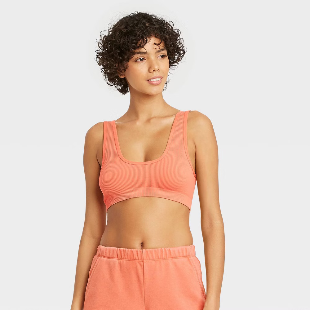 Women's Plus Size Reversible Seamless Bralette - Colsie™ | Target