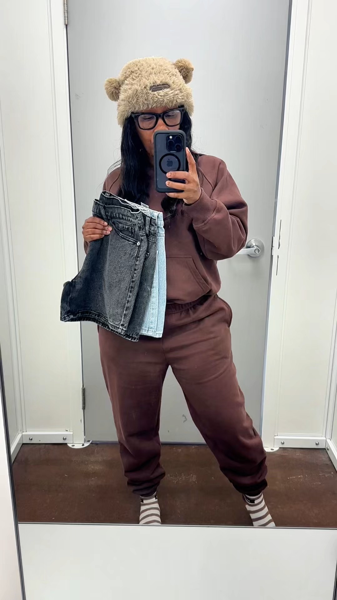 Denim shorts 

#LTKootd #LTKPetite #LTKOver40