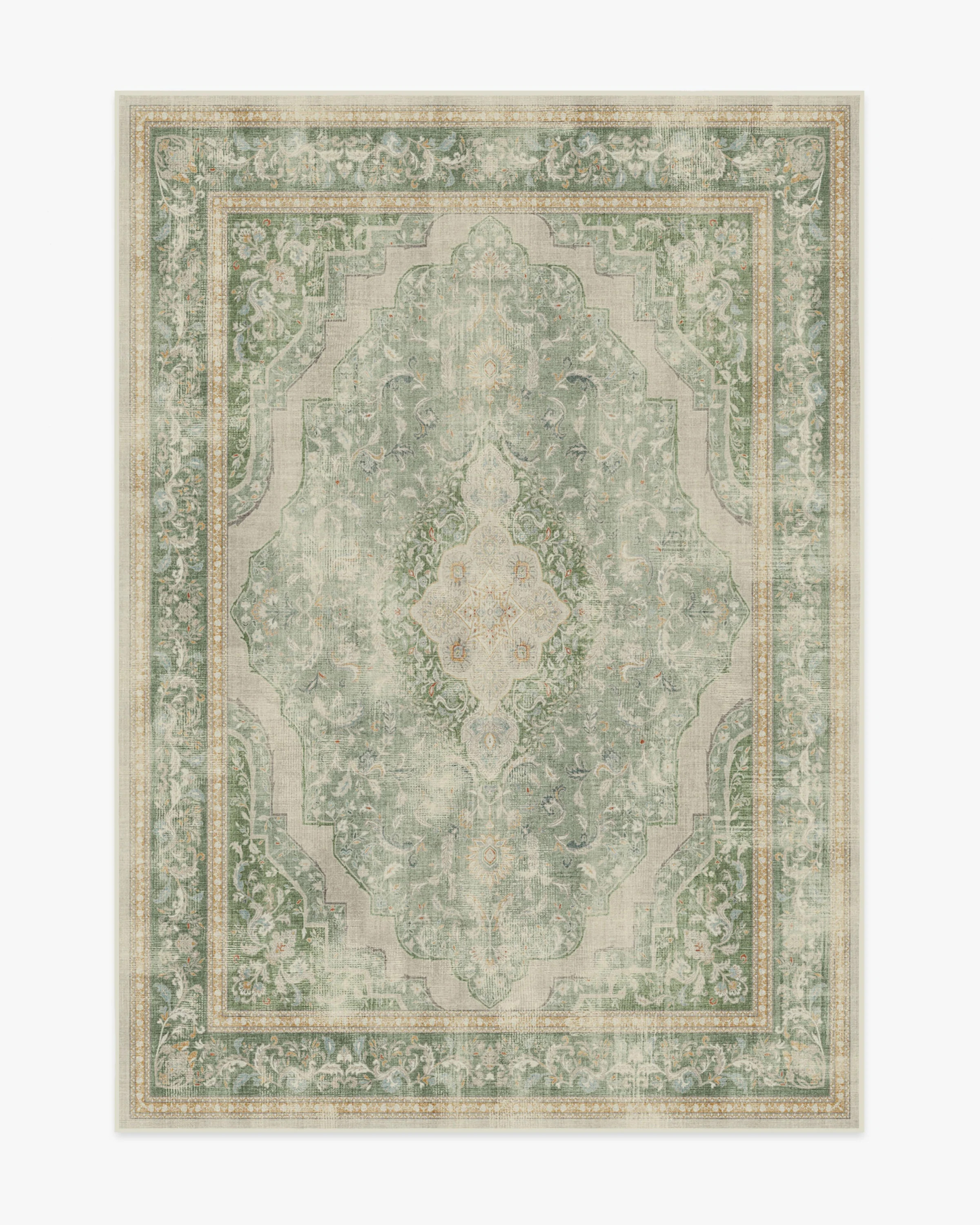 Adeline Natural Sage Rug | Ruggable | Ruggable