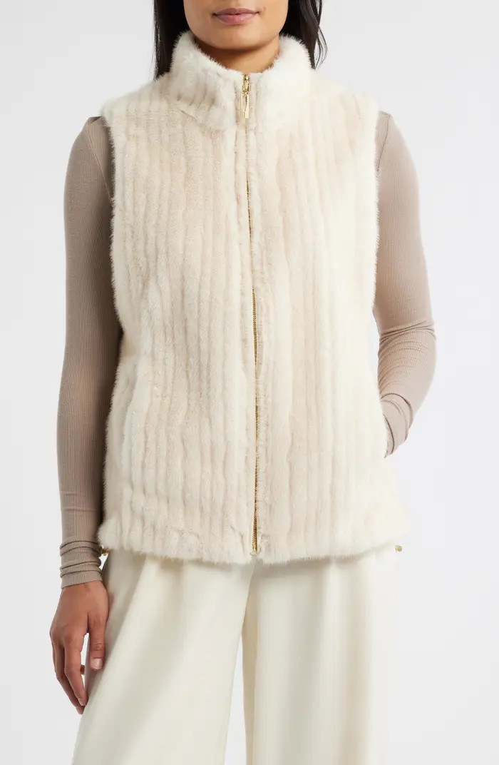 Reversible Faux Fur Vest | Nordstrom