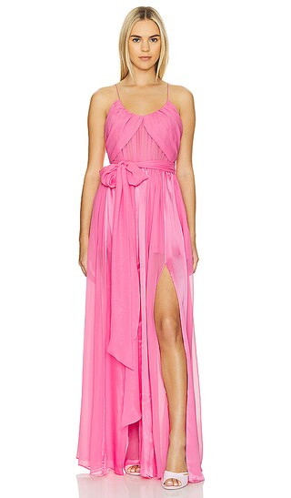 Zamia Dress in Pink Daiquiri | Revolve Clothing (Global)