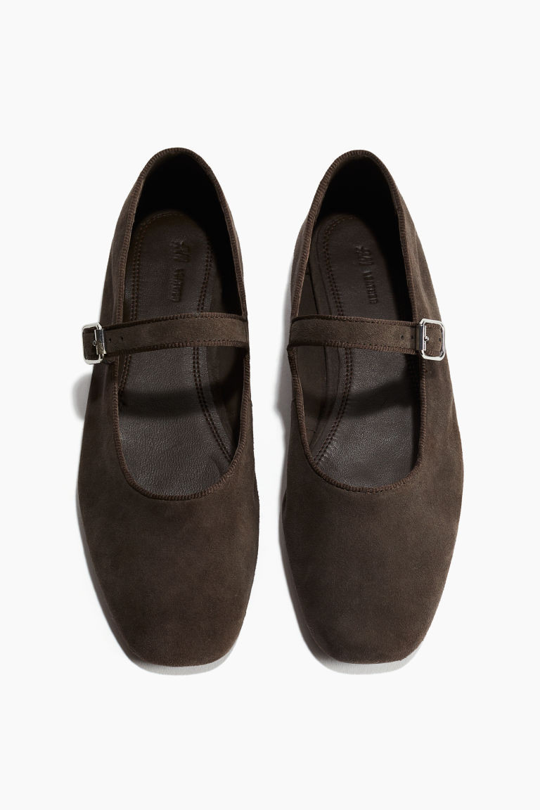 H & M - Mary Jane Flats - Gray | H&M (US + CA)
