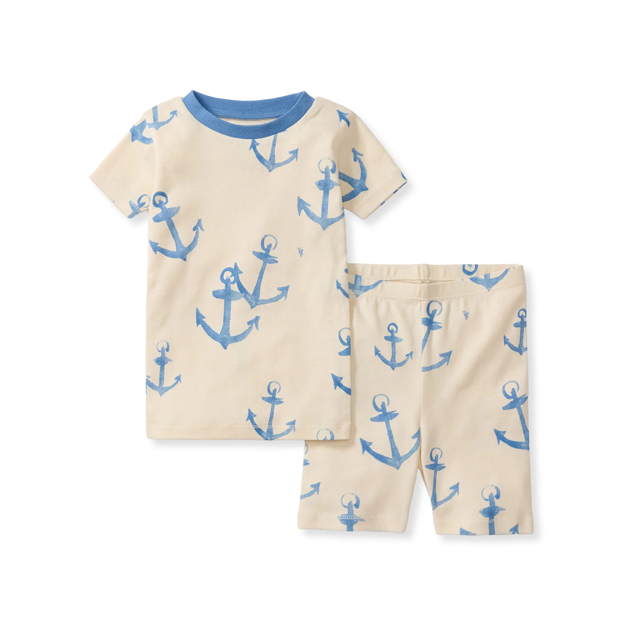 Anchors Organic Cotton Two-Piece Pajamas | Burt's Bees Baby