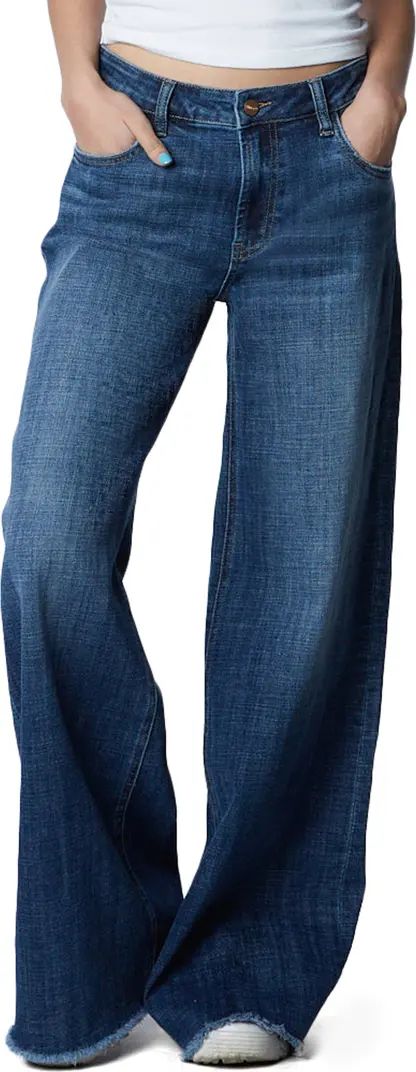 Mighty High Waist Wide Leg Jeans | Nordstrom