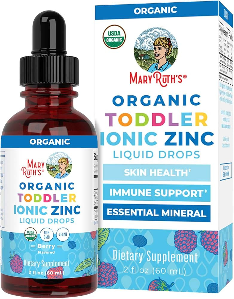 MaryRuth Organics USDA Toddler Liquid Drops | Zinc Sulfate | Immune Support Supplement| Skin Heal... | Amazon (US)